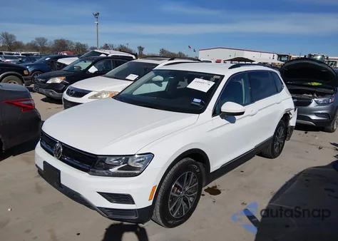 2018 Volkswagen Tiguan 2.0T Se/2.0T Sel из США, поврежденный, VIN 3VV2B7AX2JM218822